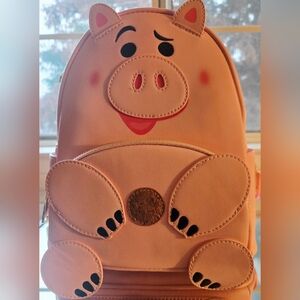 Loungefly Disney Pixar Toy Story "Hamm" Cosplay Mini Backpack - New With Tags